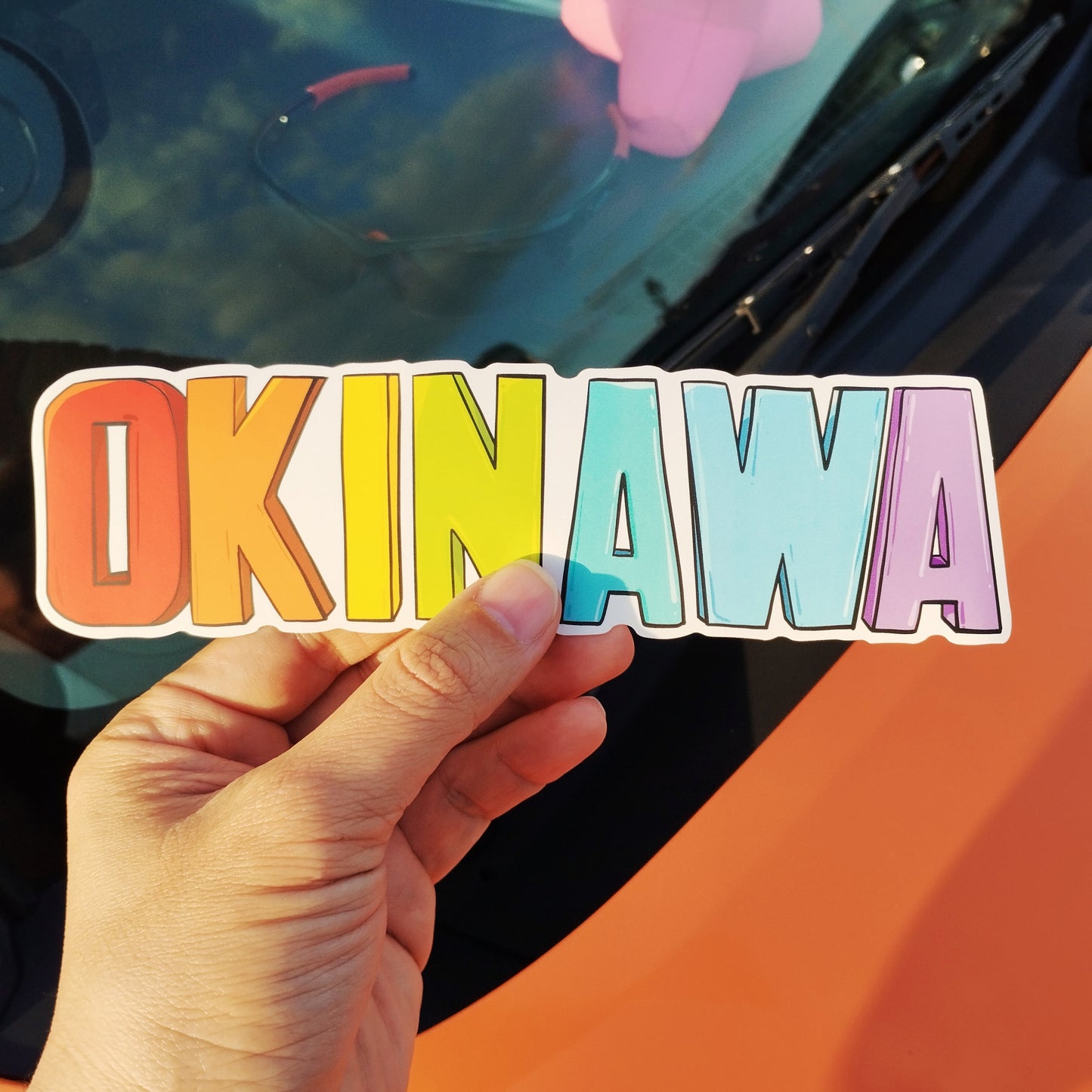 ステッカー OKINAWA Lサイズ