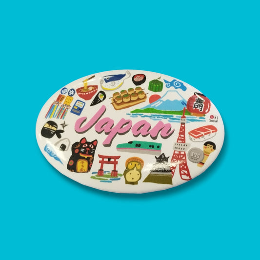 Japan　楕円形　栓抜き & マグネット