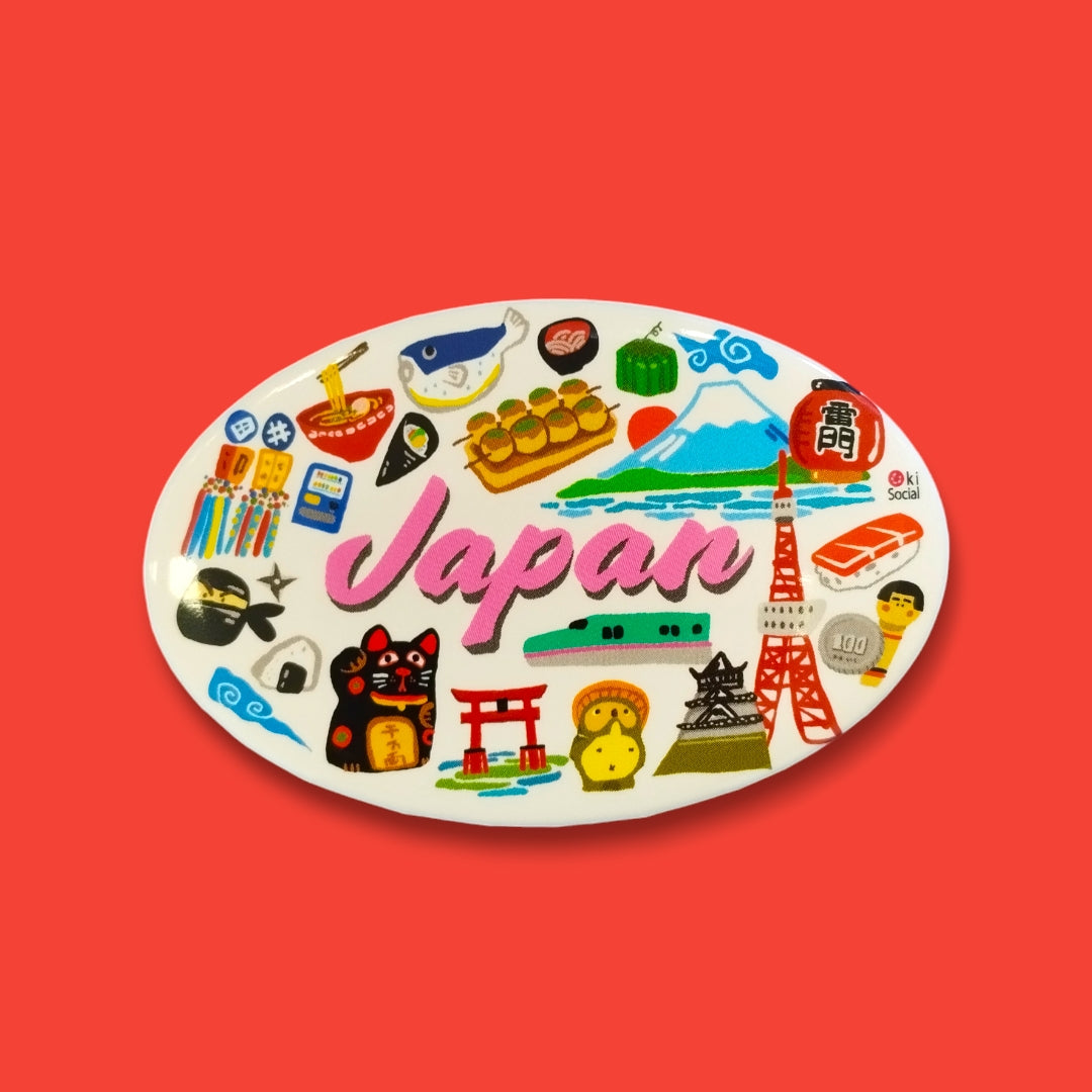 Japan　楕円形　栓抜き & マグネット