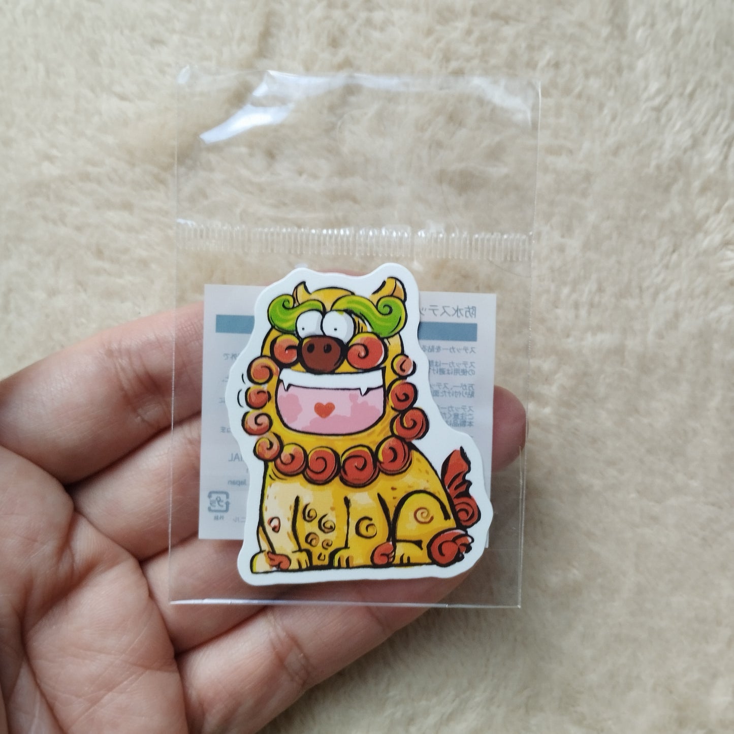 ステッカー　SQシーサー