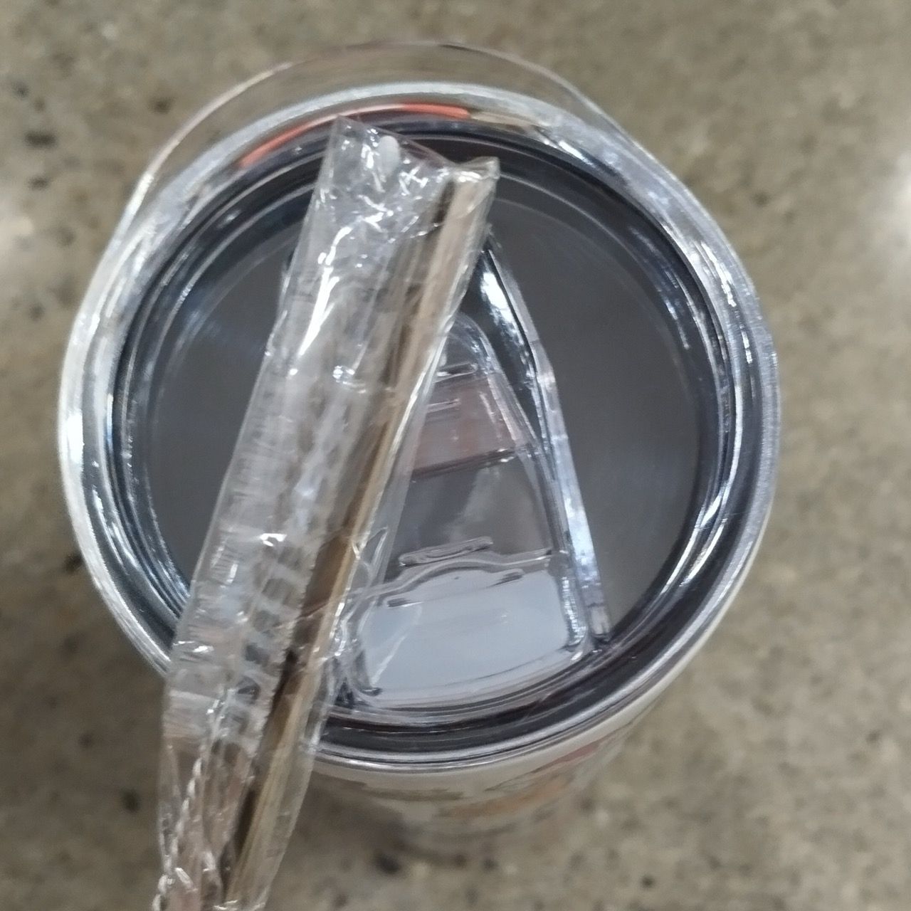 20oz ステンレススチール タンブラー Okinawa 赤