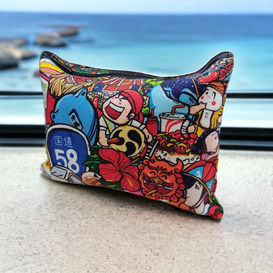 ポーチ 沖縄 ステッカー