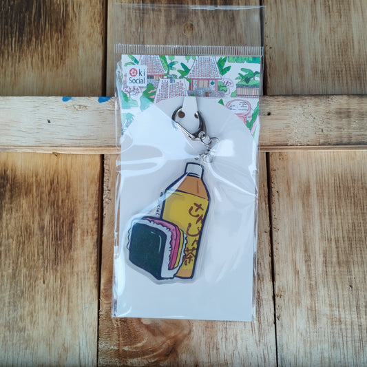 キーホルダー さんぴんちゃとポーク玉子