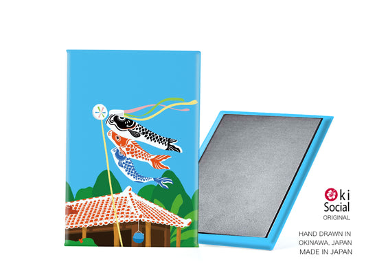 鯉のぼり パステル　マグネット