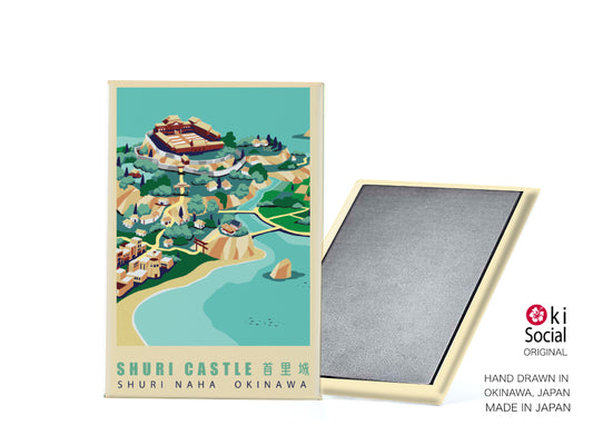 首里トラベルポスター マグネット