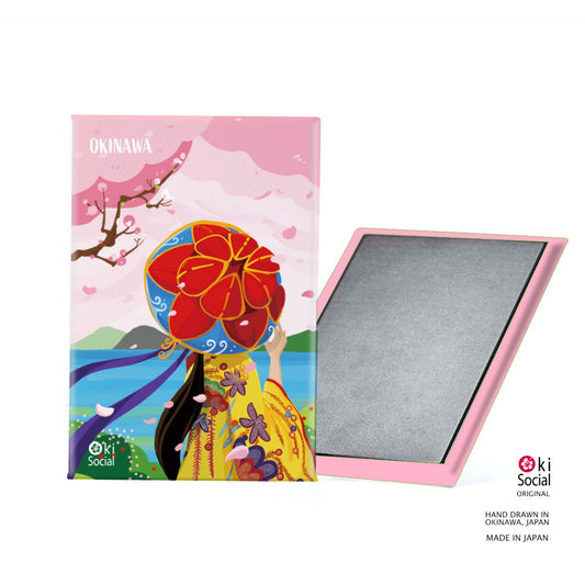 花笠 マグネット