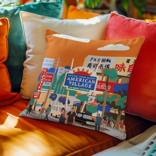 クッションケース American Village