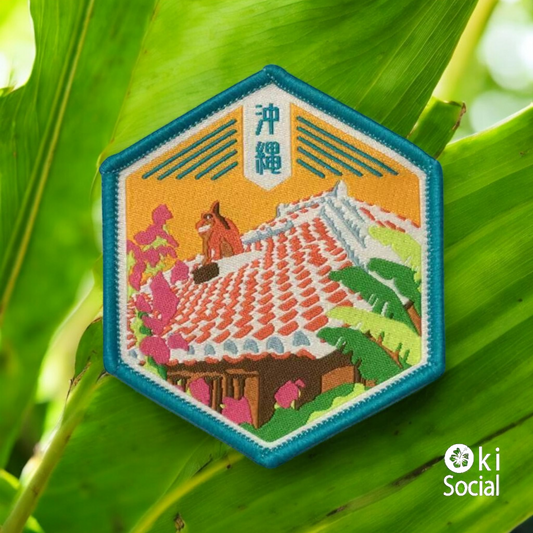 ワッペン - シーサーと赤瓦の家