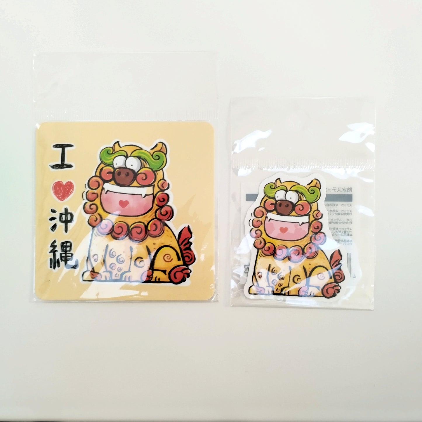 ステッカー　SQシーサー