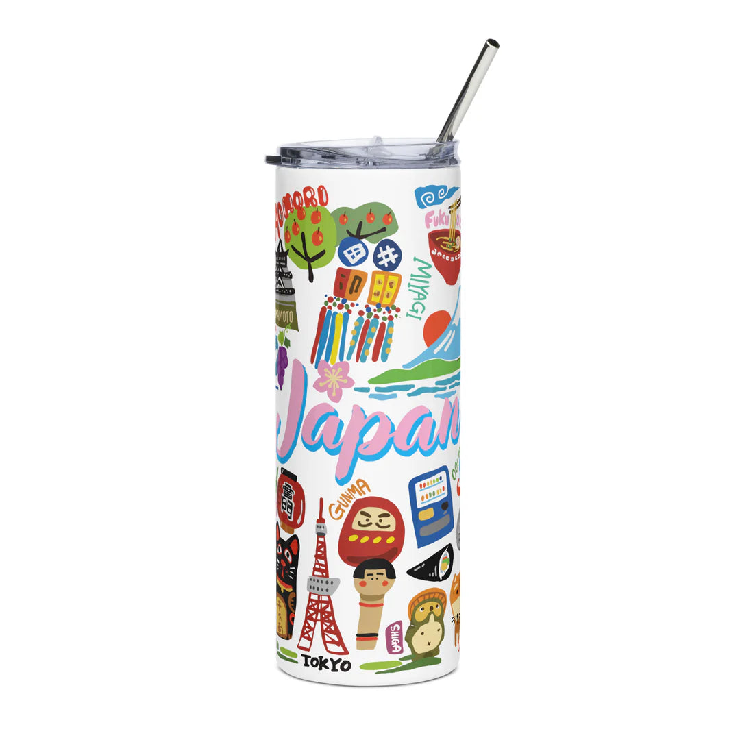 20oz ステンレススチール タンブラー  Japan Pink